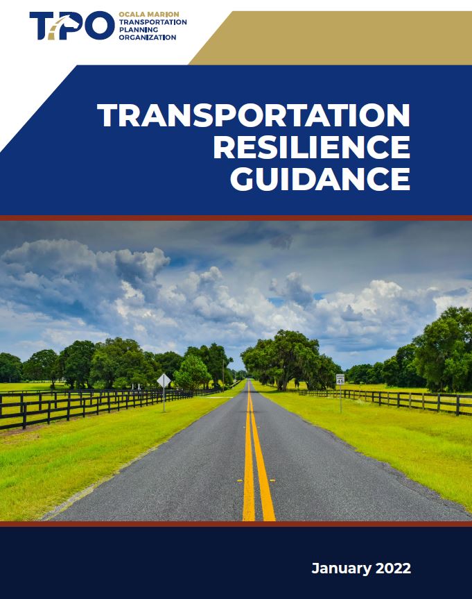 Transportation Resilience Transportation Planning Organization